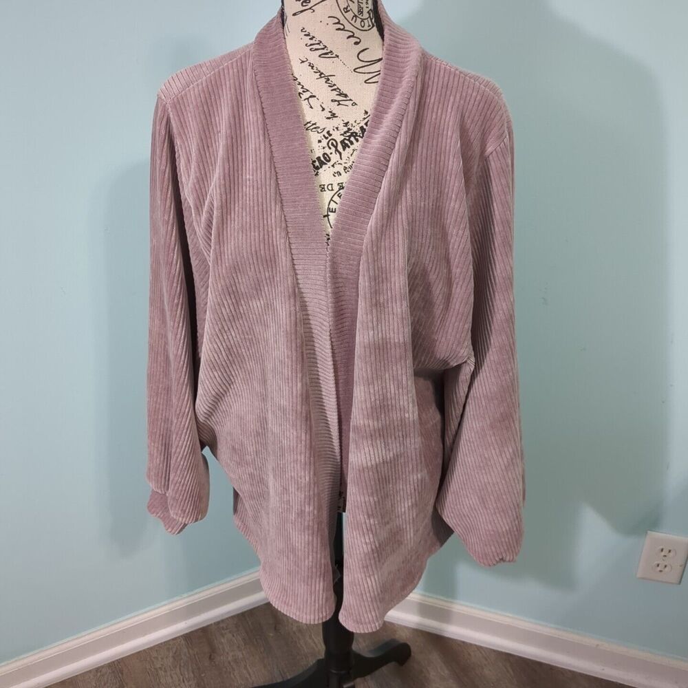 Do Everything In Love Cardigan sweater One Size anthropologie purple